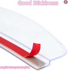 2Pcs Car Rear View Mirror Rain Eyebrows, Universal Car Side Mirror Rain Cover