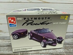 AMT ERTL Plymouth Prowler with trailer 1:25 Scale Model Kit# 8588