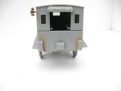 Photo-etched detailing set for scale model Ford-T 1917 Ambulance ICM 35661, 1/35