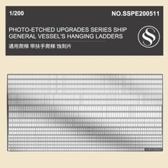 SSPE200511 PHOTO-ETCHED UPGRADES SERIES Ship General Vessel’s Hanging Ladders