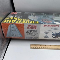 AMT Fruehauf Tanker Semi-Trailer 1/25 Model Kit T531 Union 76 Gulf SEALED 1972