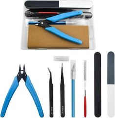 8-Piece Model Tools Kit for Kids – Durable Craft Set for Gundam & Car Builds