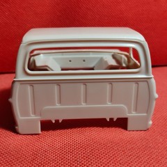 Body Shell & Frame 1968 Mercury Pickup 1:25 Scale Model Car Part Moebius