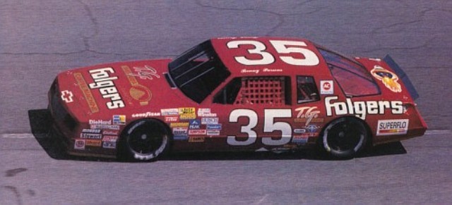 #35 BENNY PARSONS or TIM RICHMOND Folgers Coffee 1/24th – 1/25th Scale Decals