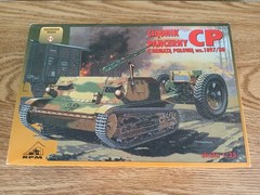 RPM – Polish Ciągnik Pancerny CP with Wz. 1897/38 Field Gun, 1/35 Model Kit