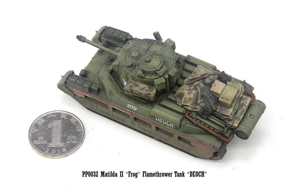 S-Model 1/72 Australia Matilda II “Frog” Flamethrower Tank Finished Model#PP0032