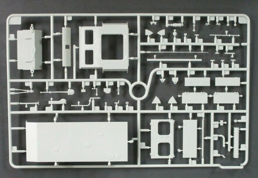 Bronco 1/35th Scale Panzer II FI w/UE Trailer Parts Tree A from Kit No. CB35090