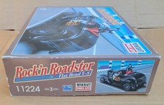 Minicraft 1:16 Rock’n Roadster Flat Head V-8 Opened All Parts Sealed Kit 11224