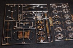 Entex 1:16 #8501 1936 Mercedes 540K Maharaja Sport Roadster *Missing Deck Lids*