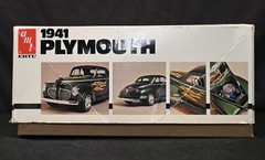 AMT Ertl 1941 Plymouth Coupe 2n1 1:25 Model Kit 6586 Sealed Bags NO INSTRUCTIONS