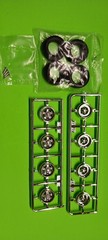 Rims Tires 1985 Olds Cutlass Oldsmobile 442 FE3-X 1/25 Custom Wheels Revell