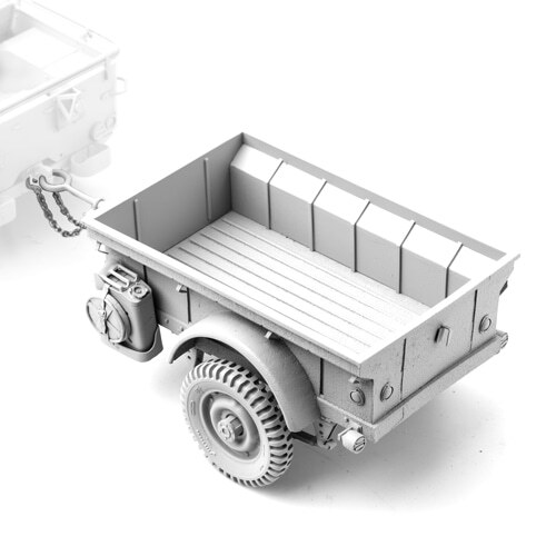 SOL 1/16 WWII US T-3 Trailer for Takom kits