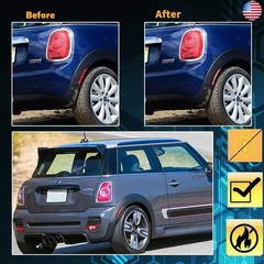 GTINTHEBOX Smoked Lens Led Side Marker Light Kit for 2007-2013/14 MINI Cooper