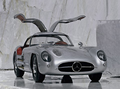 Mercedes-Benz Race 1950sl Car Classic Custom Built Metal Model 1:12 Large Scale