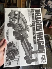 Tamiya 35230 1/35 U.S. 40-Ton Tank Transporter Dragon Wagon + Eduard PE sets