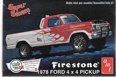 AMT Firestone 1978 Ford 4 X 4 Pickup, Retro Edition Limited Reissue 858/12 ST