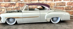 Resin 22 In. “Lincoln 3” Restomod Wheels, W/ One Inch Whitewalls,1/24 1/25 Scale