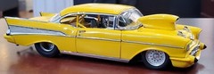 57 Chevy55Chevrolet1957Race Car1:24Dragster1955Built12Metal Model18Carousel YL