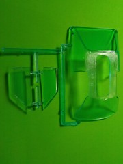 77 1977 Ford Pinto Runabout 1/25 custom green blue coke glass windshield parts