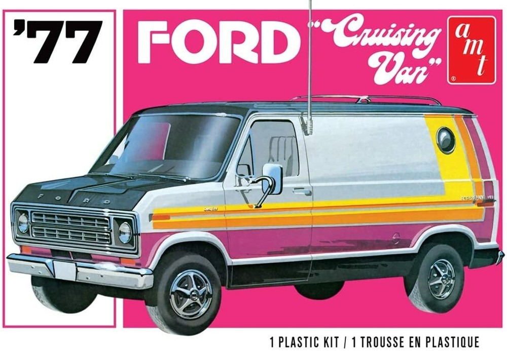 AMT 1977 Ford “Cruising Van” 1:25 Scale Plastic Model Kit 1108 New in Box