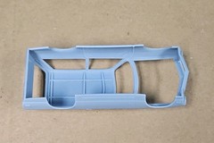 ABS-LIKE RESIN 3D PRINTED 1/25 1971 CHEVY VEGA WAGON BODY SET, COWL HOOD