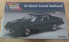Revell Monogram 87 Buick Grand National 1/24 Street Burner series 1997 Model Kit