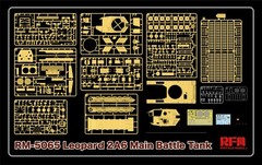 RYEFIELD RM5065+2035 Leopard 2A6 Main Battle Tank and matchedMetal etching parts