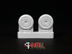 1:48 Resin Wheels Landing Gear for Su 24M Fencer scale model
