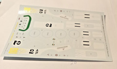 Revell Shelby Cobra 427 S/C 1/24 scale Decals only READ DESC