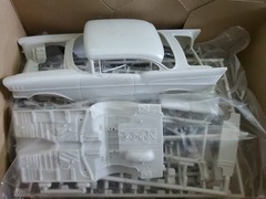 AMT/Ertl Coca-Cola 1957 Chevy Bel Air Hardtop VTG 1998 1:25 Model NEW Open Box