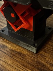 3d Printed V2 Compressed Air Engine Model
