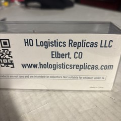 HO LOGISTICS Kenworth W990 with Stand Up Cab Red Semi Truck Scale 1/87