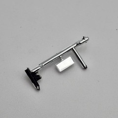 Revell 1/25 Cadillac Lowrider 85-4438 Parts Kit Bash Chrome Rear License Plate