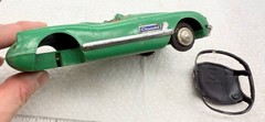 vintage 1953 Chevrolet Corvette Plastic Model Car for Parts / Repair as Shown