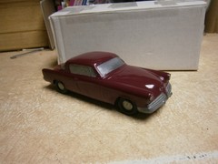 1953 Studebaker Hardtop Banthrico Dealer Promo Model Metal -Rare Auto Bank
