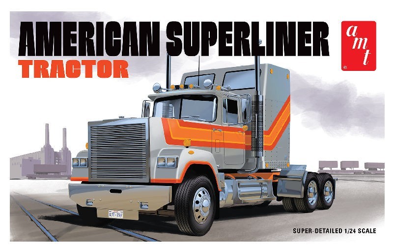 AMT 1:24 Scale American Superliner Truck Model Kit – AMT1235