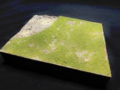 1/35 Scale Military Diorama Base Terrain Display Model Soldiers Figures Diecast