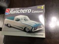 AMT ERTL 1961 Ford Ranchero Custom 1/25 Model Kit Completed