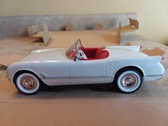 LOT OF 4 – AMT-ERTL 1/25 Promos, 1953 White, 1991 Red, 1991 White, 1992 Red MINT