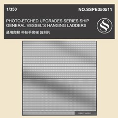 SSPE350511 PHOTO-ETCHED UPGRADES SERIES Ship General Vessel’s Hanging Ladders