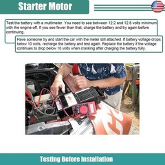 Starter Replacement for Chevrolet Chevy Cavalier Pontiac Grand Am & Sunfire