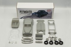 1:25 Plymouth Business Coupe 1949 Resin Model Kit With Clear Parts Included