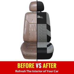 AUTOYOUTH 3 Row Car Seat Covers w/ 7 Headrests Universal Fit Truck SUV Van Airba
