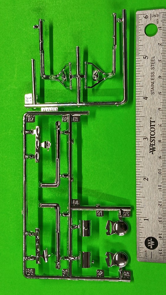Long Tube Headers Cherry Bomb 1/25 32 Ford Roadster Rat Roaster Hot Rod Rat Part
