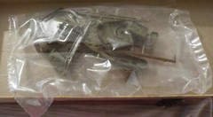 VINTAGE [1957] AURORA POWER SHOVEL AND TRANSPORTER 1/64 -ONE BAG SEALED