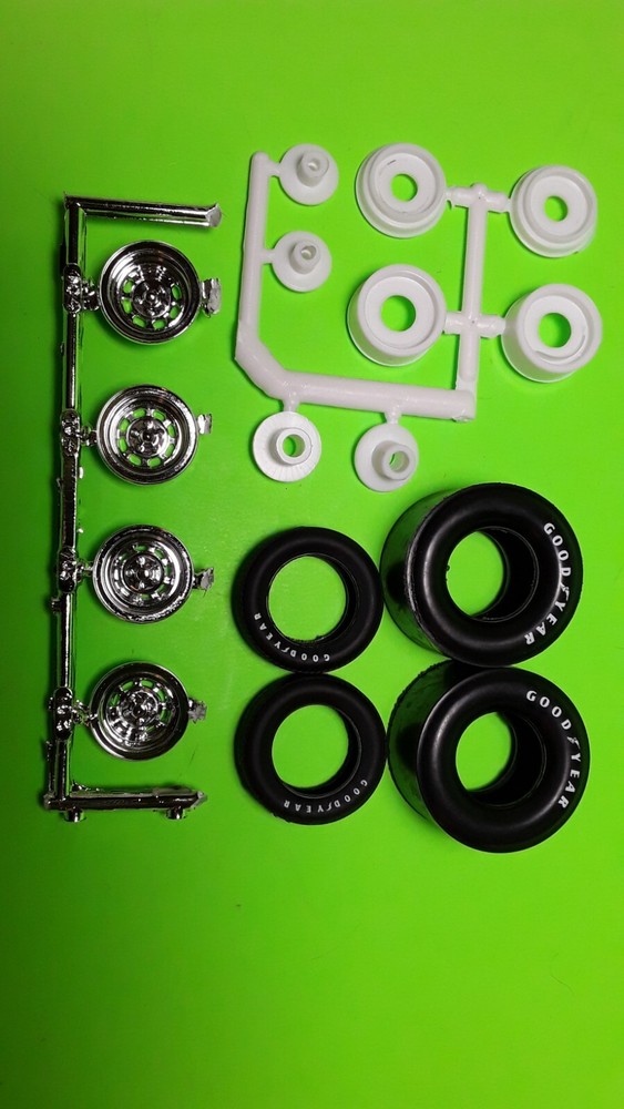 Spirit of 57 1957 Chevy Bel Air 1/25 Gasser Goodyear Drag Slick Tire Big Little