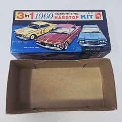 BOX ONLY 1960 AMT 3 in 1 Customizing Hardtop Kit 139 Vintage #139