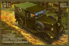 IBG Models 1/72 Polish FIAT 508/III AMBULANCE