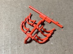 1/25 scale model car parts Camaro Z/28 Funny Car Exhaust Headers No Box