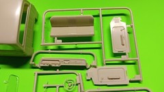 1972 Ford F-350 4×4 Tow Truck Wrecker Moebius 1/25 Cab Glass Hood Grill Interior